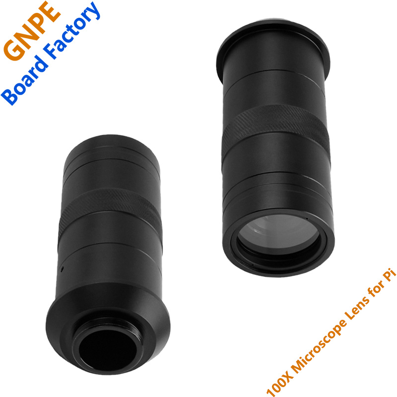 Raspberry Pi Hq Camera Microscope Lens - 100X объектив промышленного микроскопа C/CS Mount