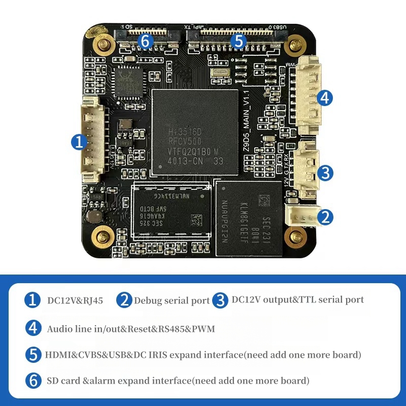 Модуль камеры DV500 IMX585 4K  – обзор и цена Imx585 Ultra Low Light Camera Module